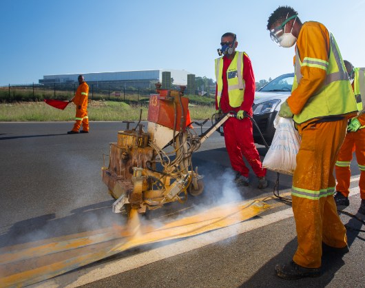 Road works project mpumalanga